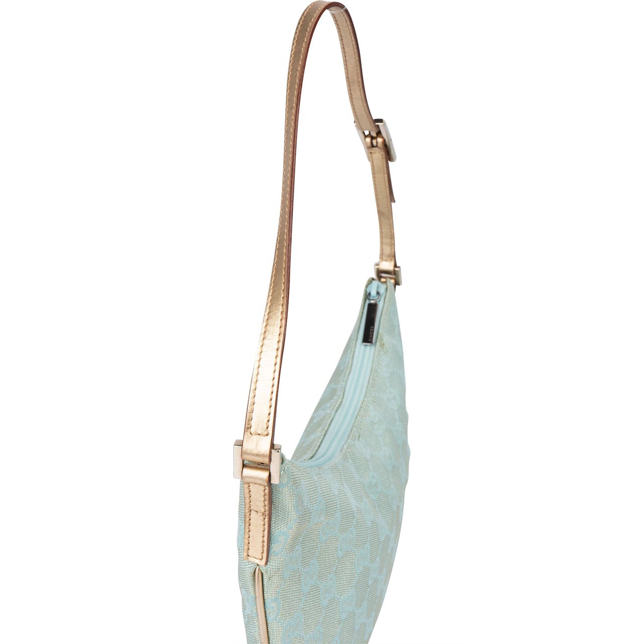 Gucci Gucci GG Monogram Shoulder Bag Blauw