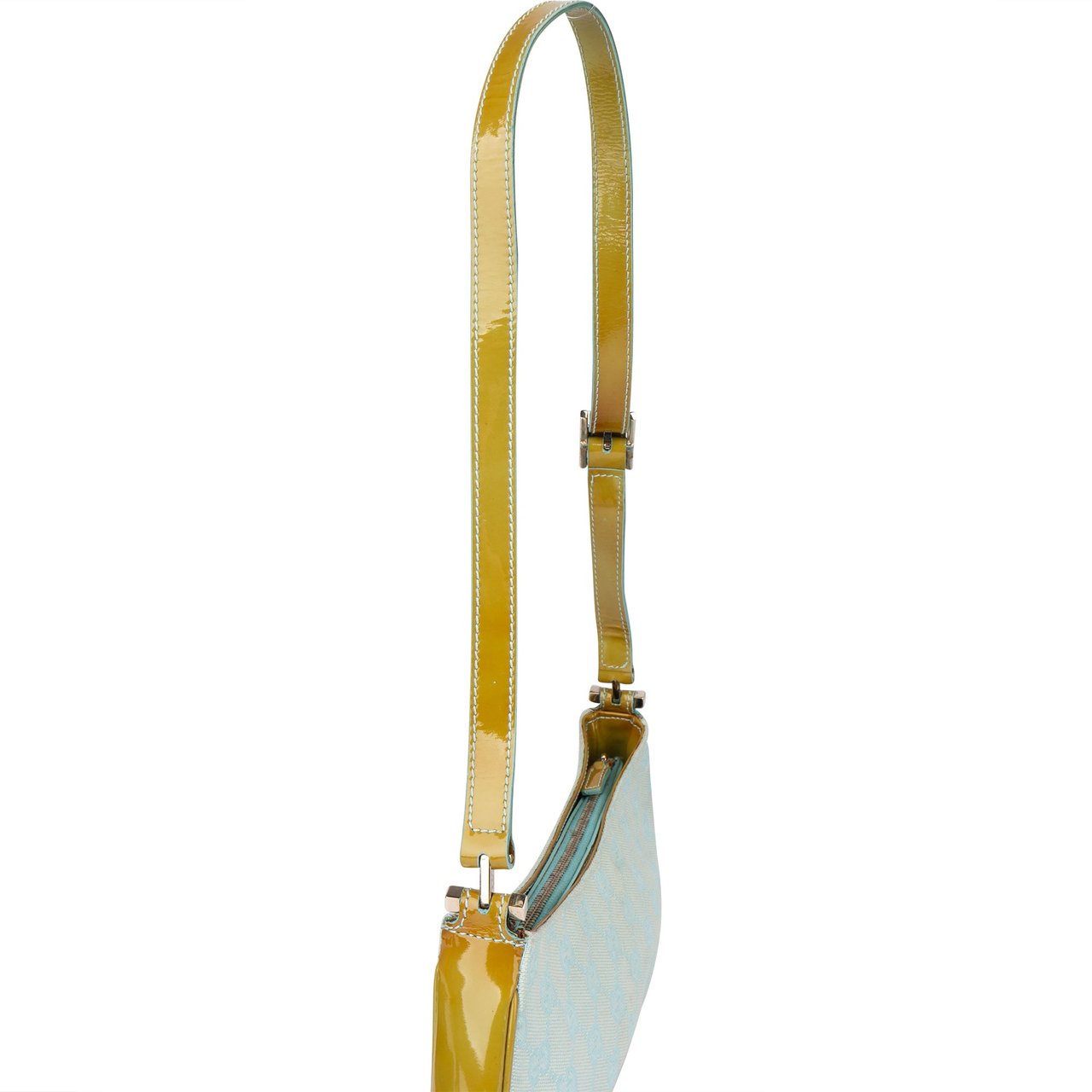 Gucci Gucci GG Monogram Mini Shoulder Bag Blauw