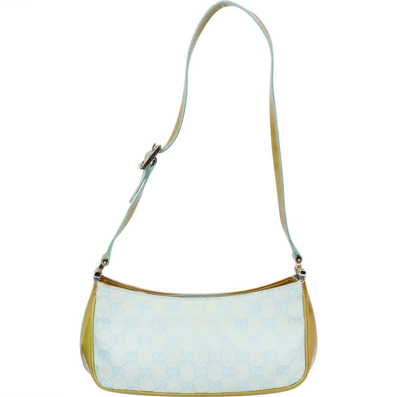 Gucci Gucci GG Monogram Mini Shoulder Bag Blauw