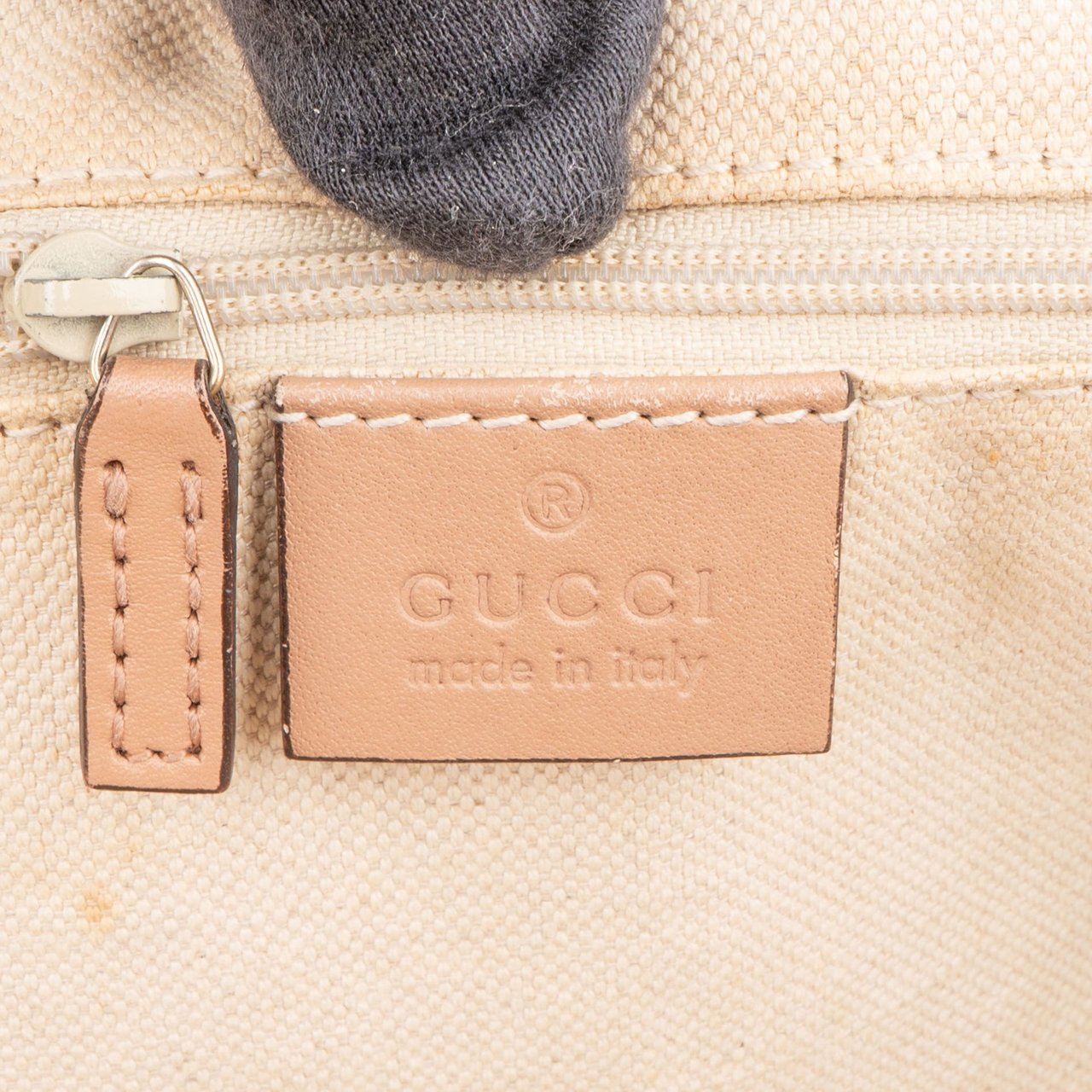 Gucci Gucci Diamante Monogram Sukey Handbag Beige
