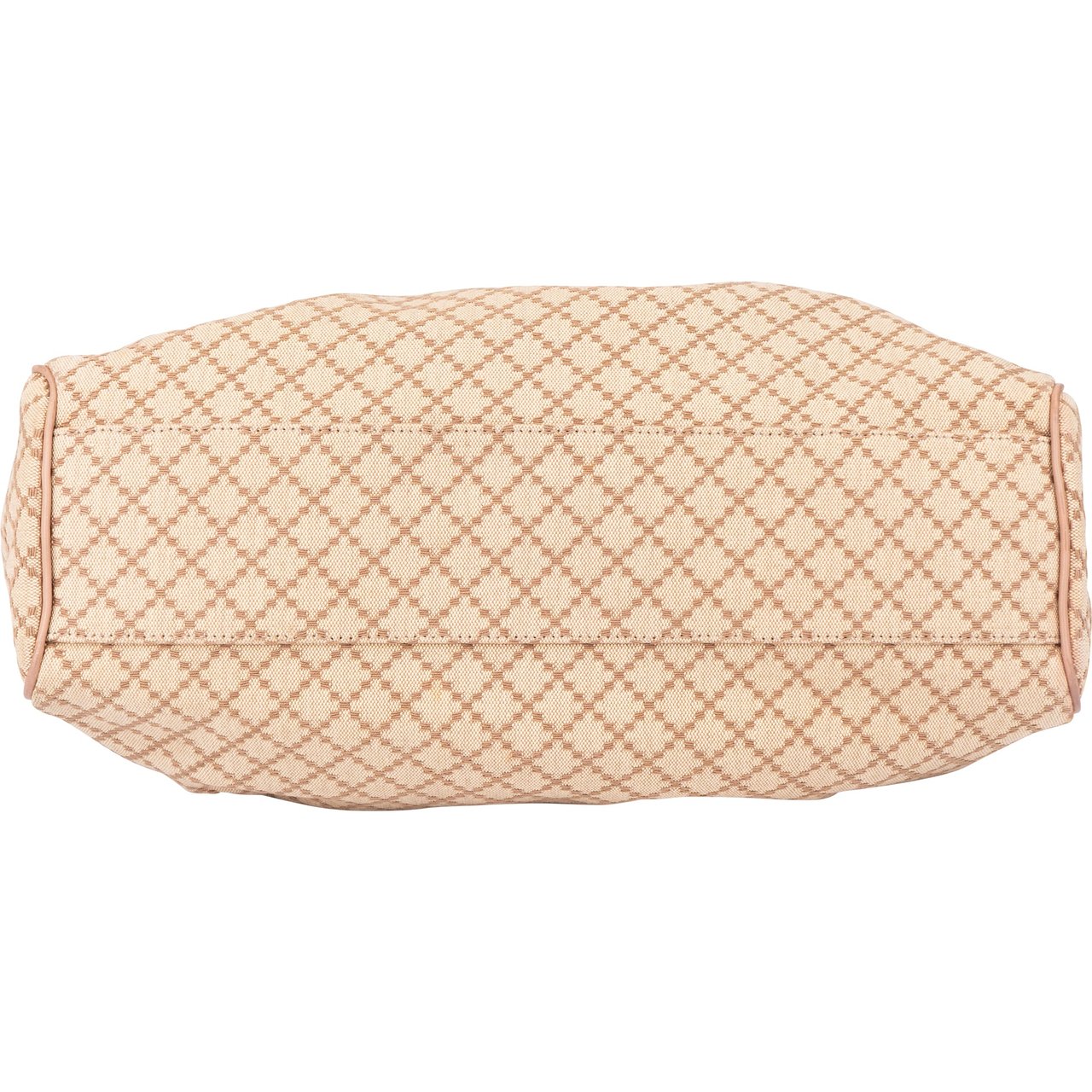Gucci Gucci Diamante Monogram Sukey Handbag Beige
