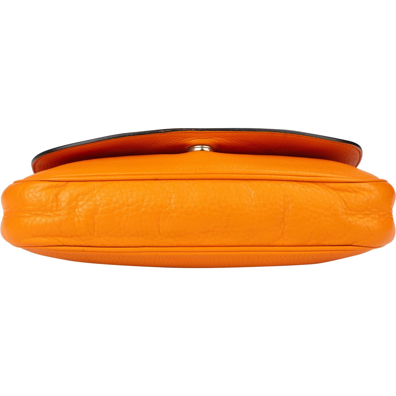 Gucci Gucci Orange Leather GG Soho Crossbody Bag Oranje