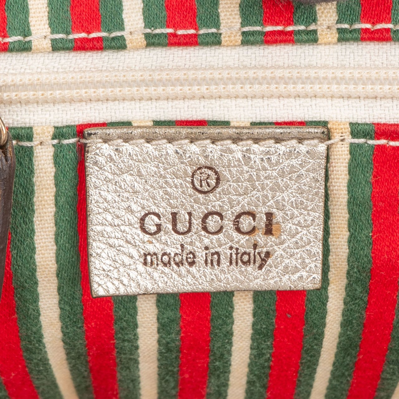 Gucci Gucci GG Monogram Abbey Handbag Bruin
