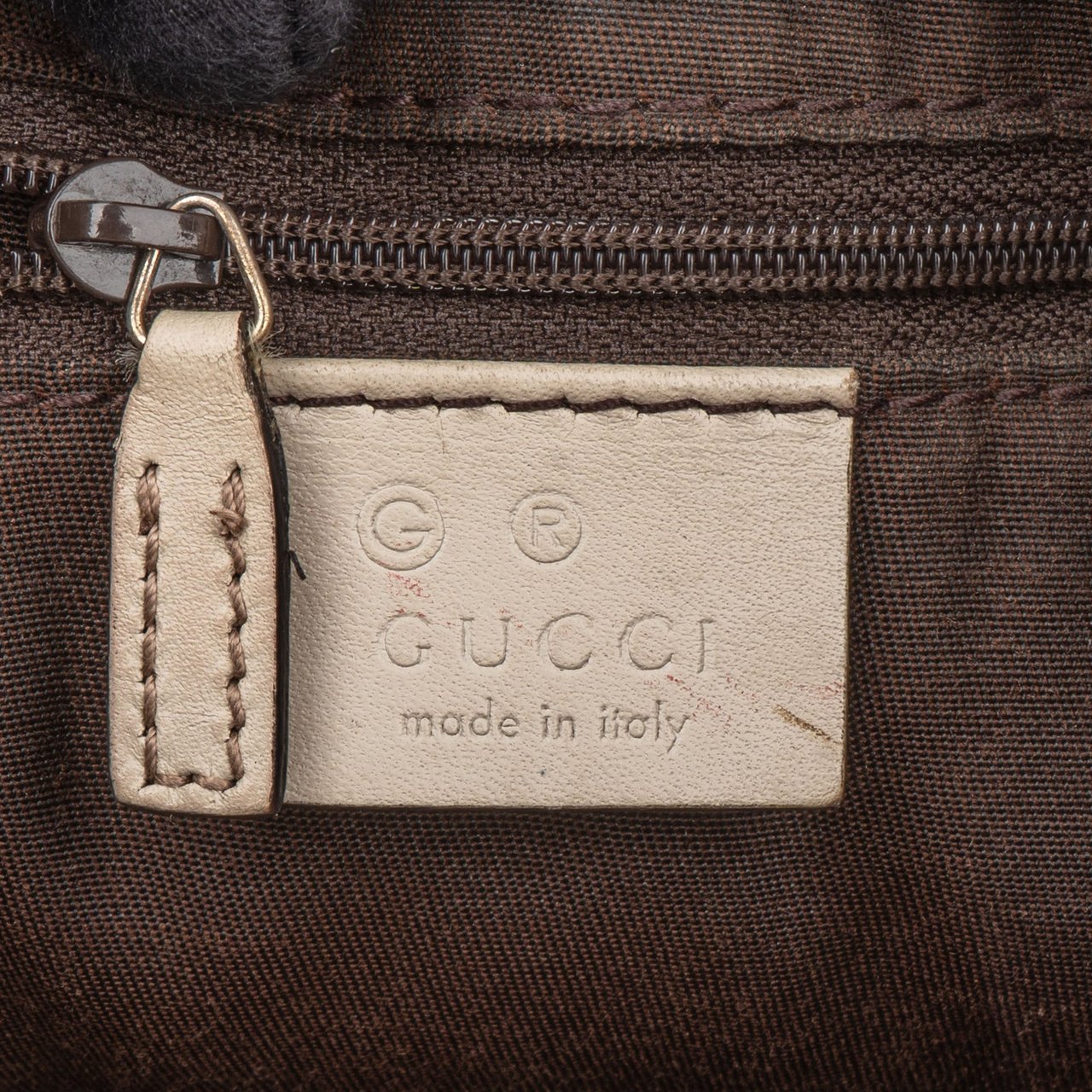 Gucci Gucci GG Monogram Sukey Handbag Bruin