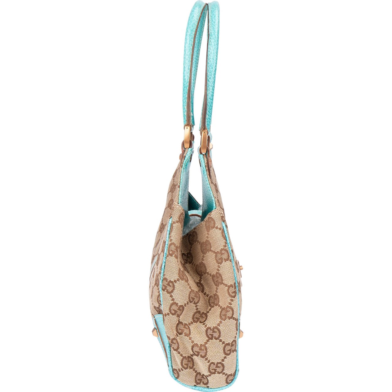 Gucci Gucci GG Monogram Jackie Handbag Bruin