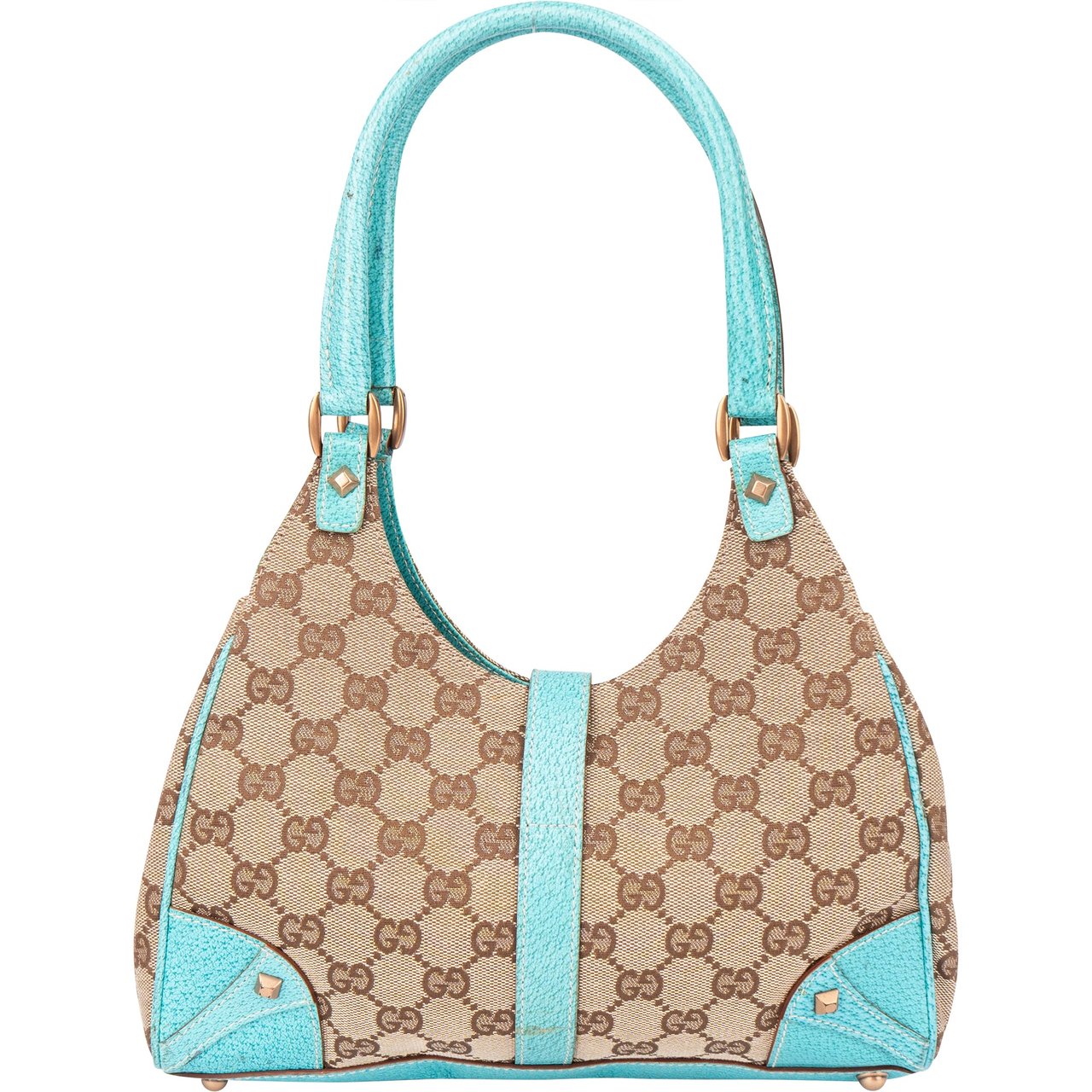 Gucci Gucci GG Monogram Jackie Handbag Bruin