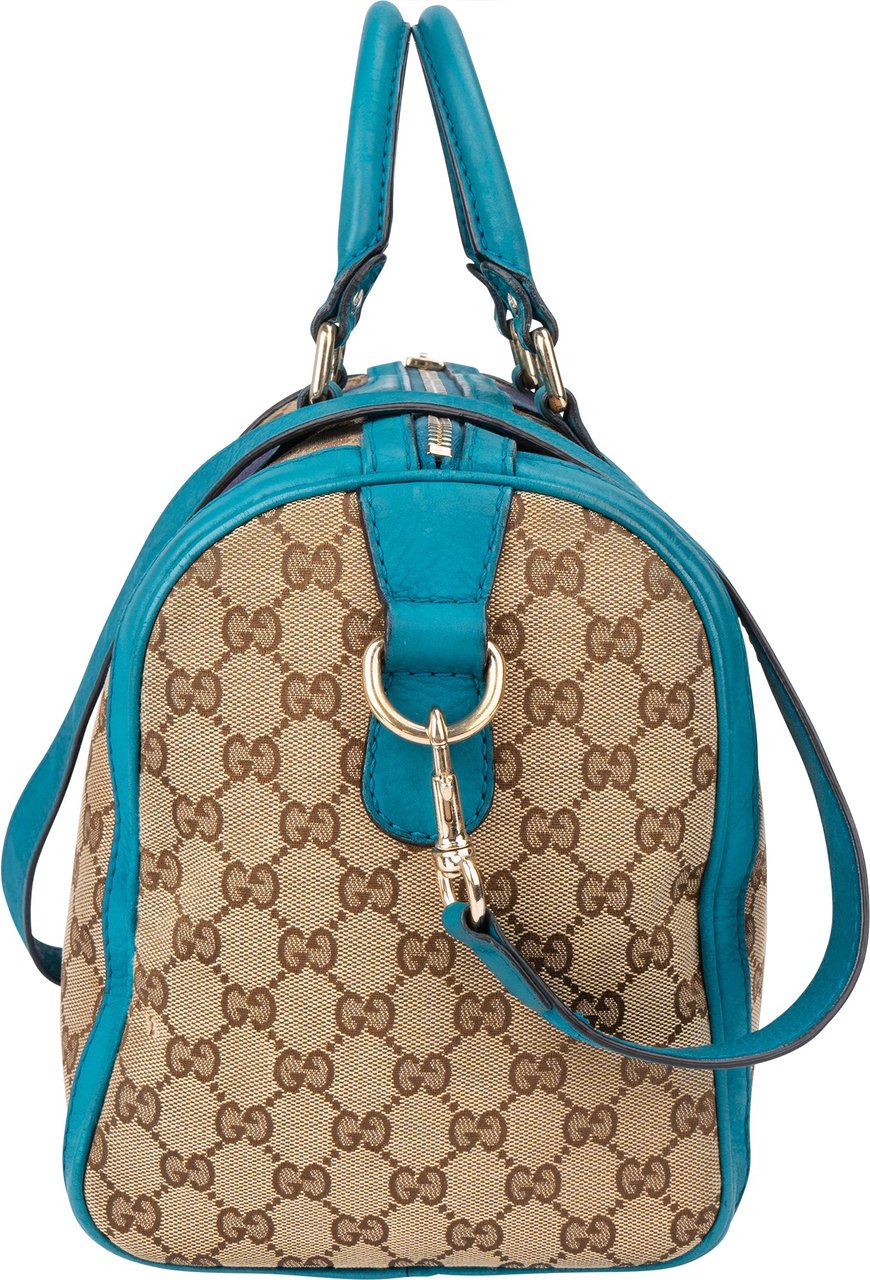 Gucci Gucci GG Monogram Boston Handbag Bruin