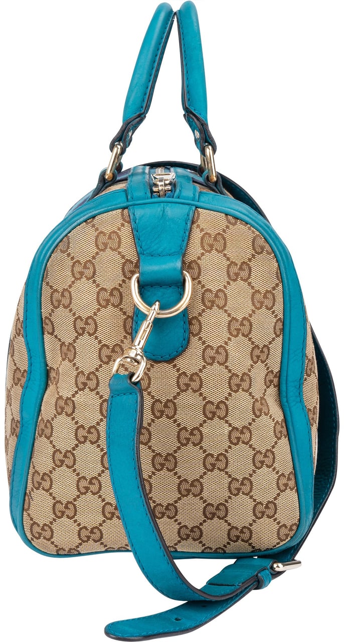 Gucci Gucci GG Monogram Boston Handbag Bruin