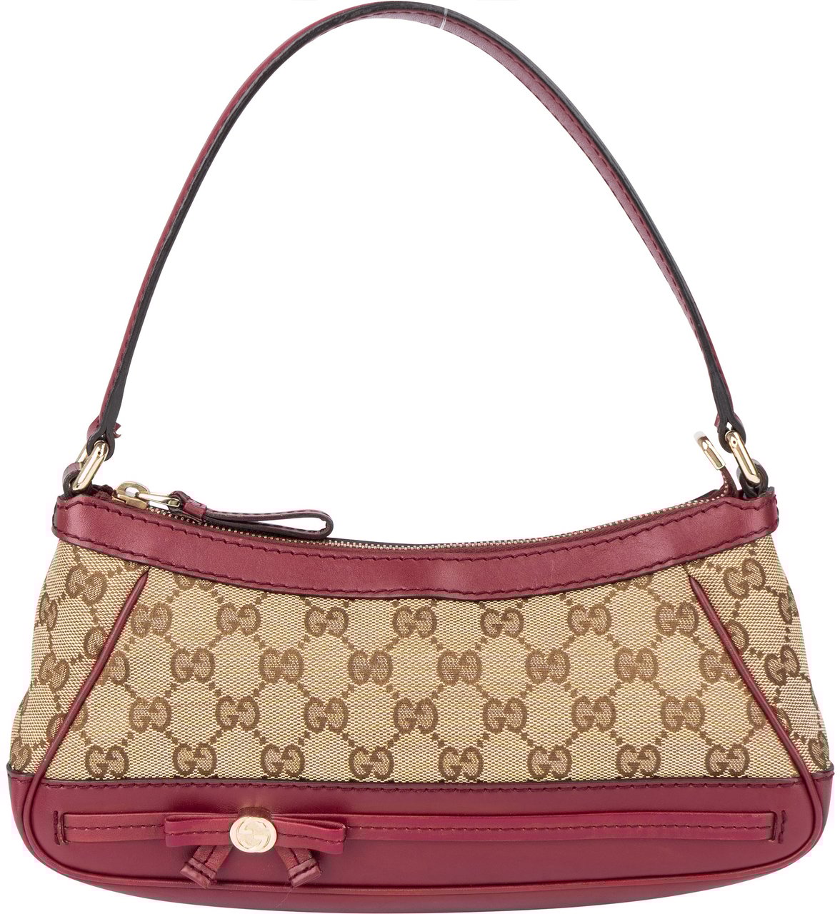 Gucci Gucci GG Monogram Princy Shoulder Bag Bruin