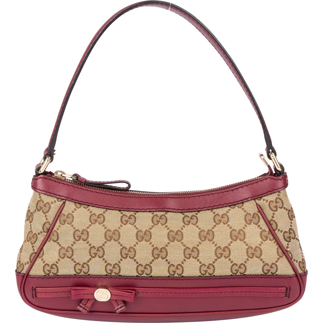 Gucci Gucci GG Monogram Princy Shoulder Bag Bruin