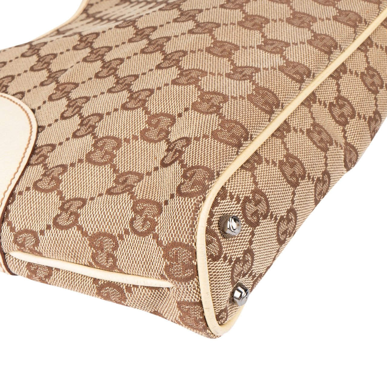 Gucci Gucci GG Monogram Handbag Bruin