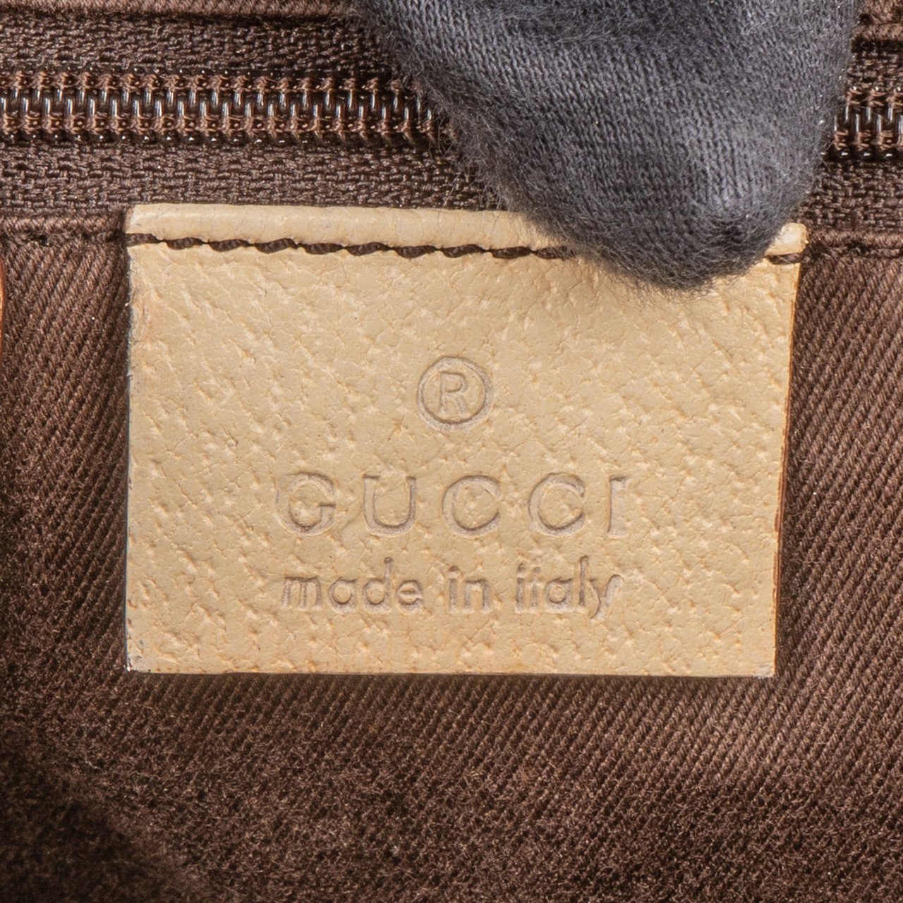 Gucci Gucci GG Monogram Handbag Bruin
