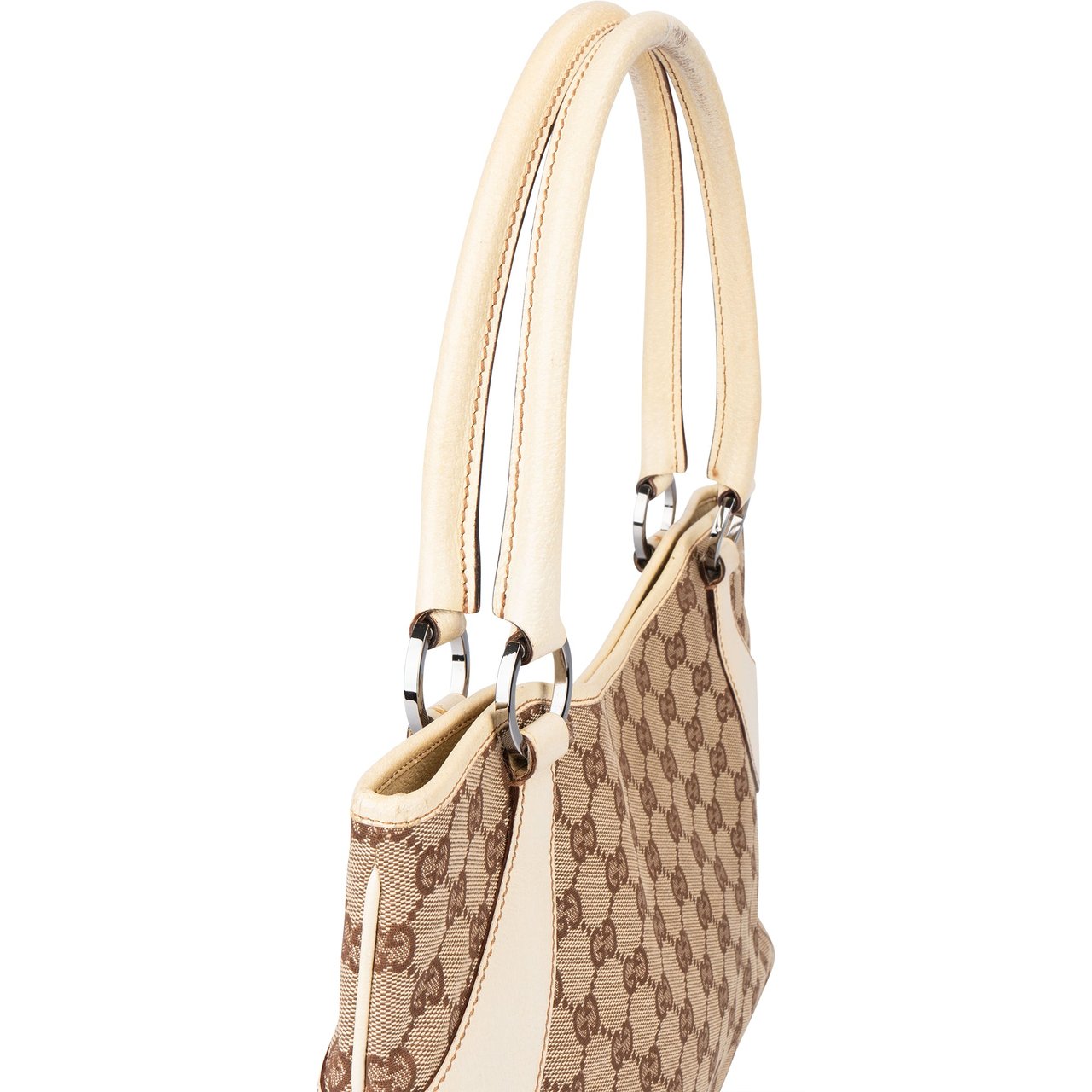 Gucci Gucci GG Monogram Handbag Bruin