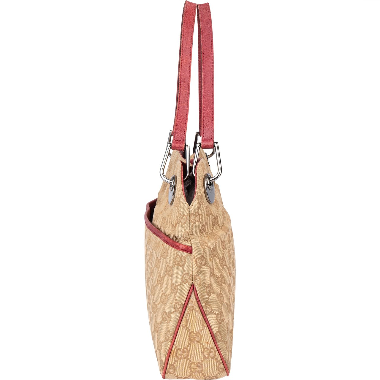 Gucci Gucci GG Monogram Eclipse Handbag Bruin