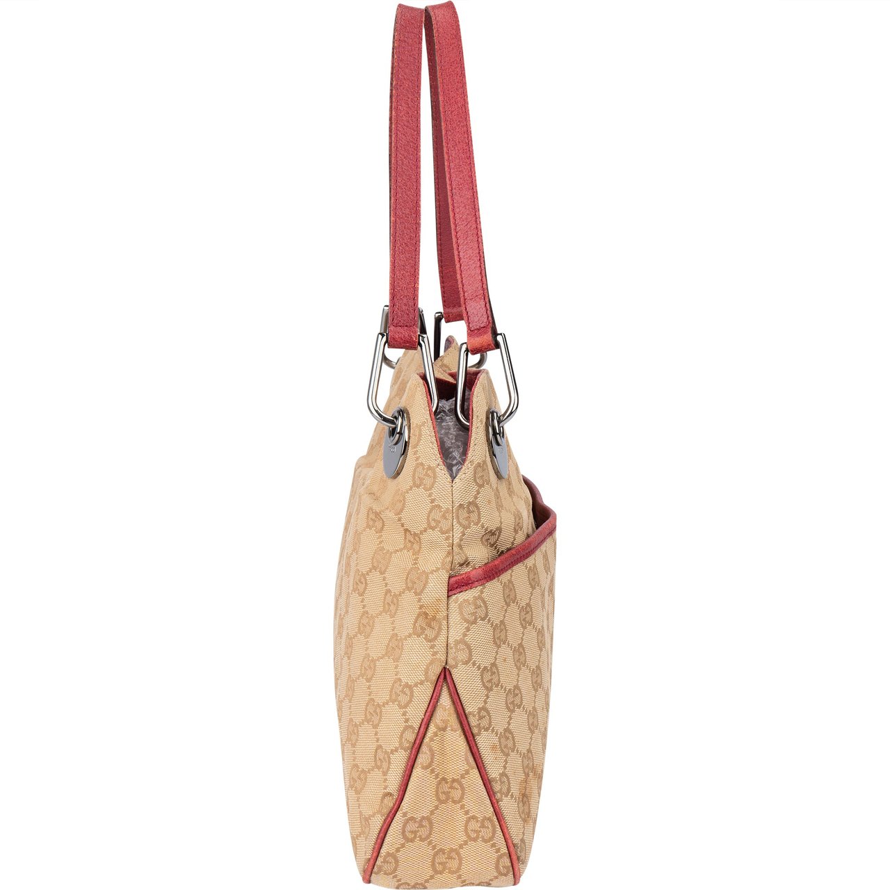 Gucci GG Monogram Eclipse Handbag Bruin