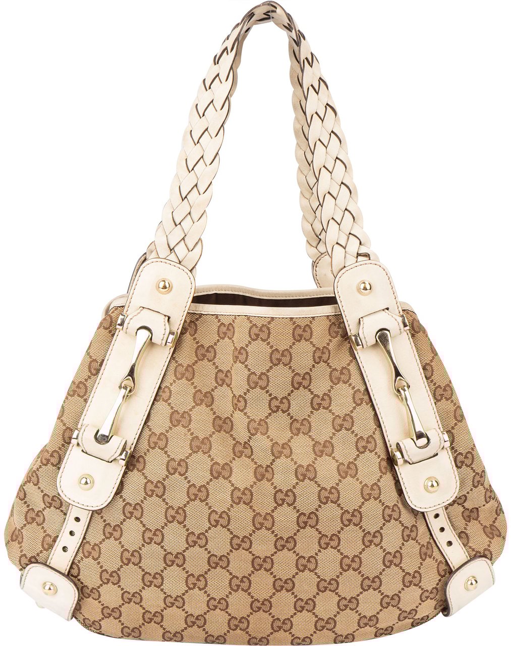 Gucci Gucci GG Monogram Pelham Handbag Bruin