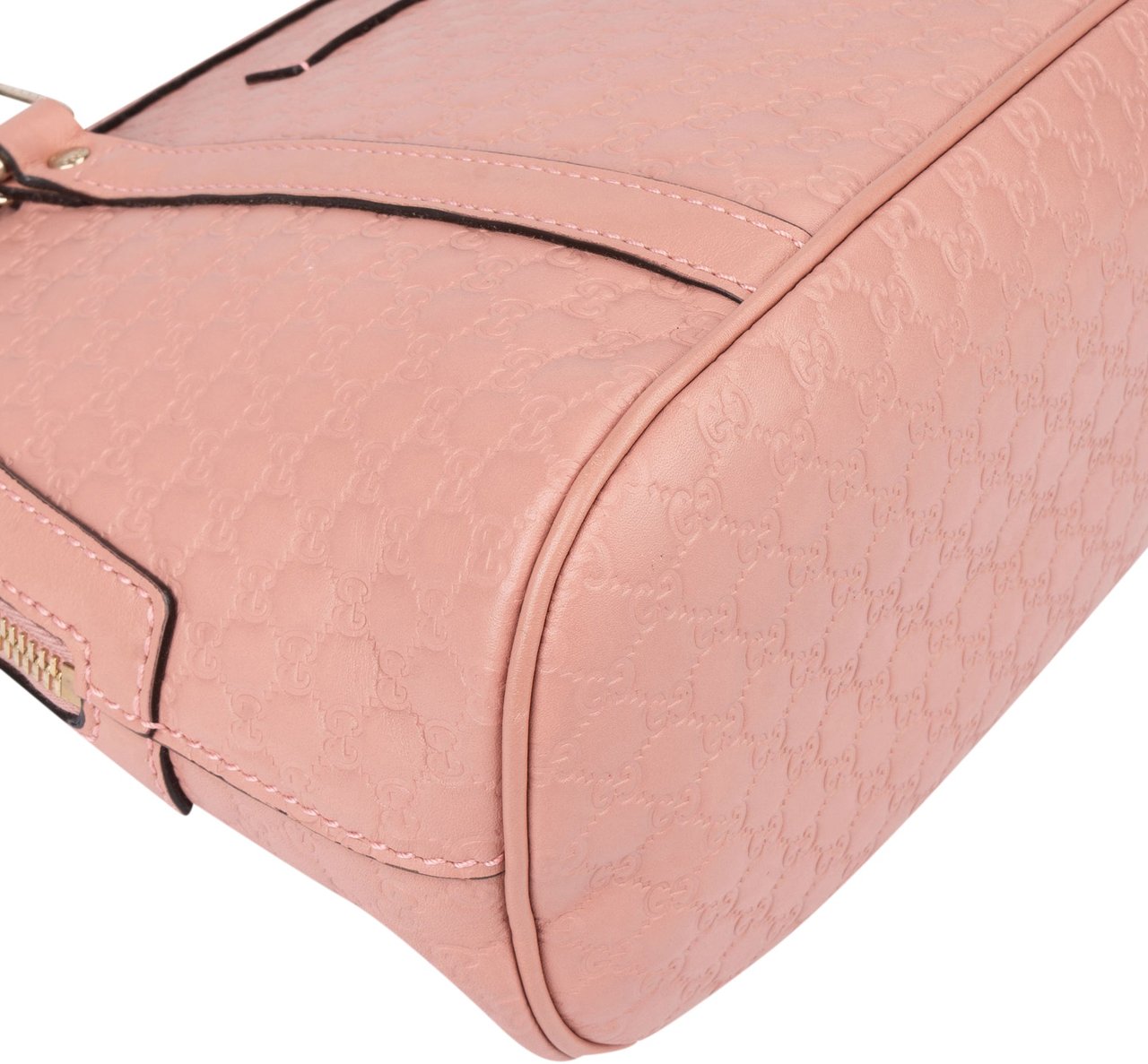Gucci Gucci GG Leather Guccissima Mini Handbag Roze