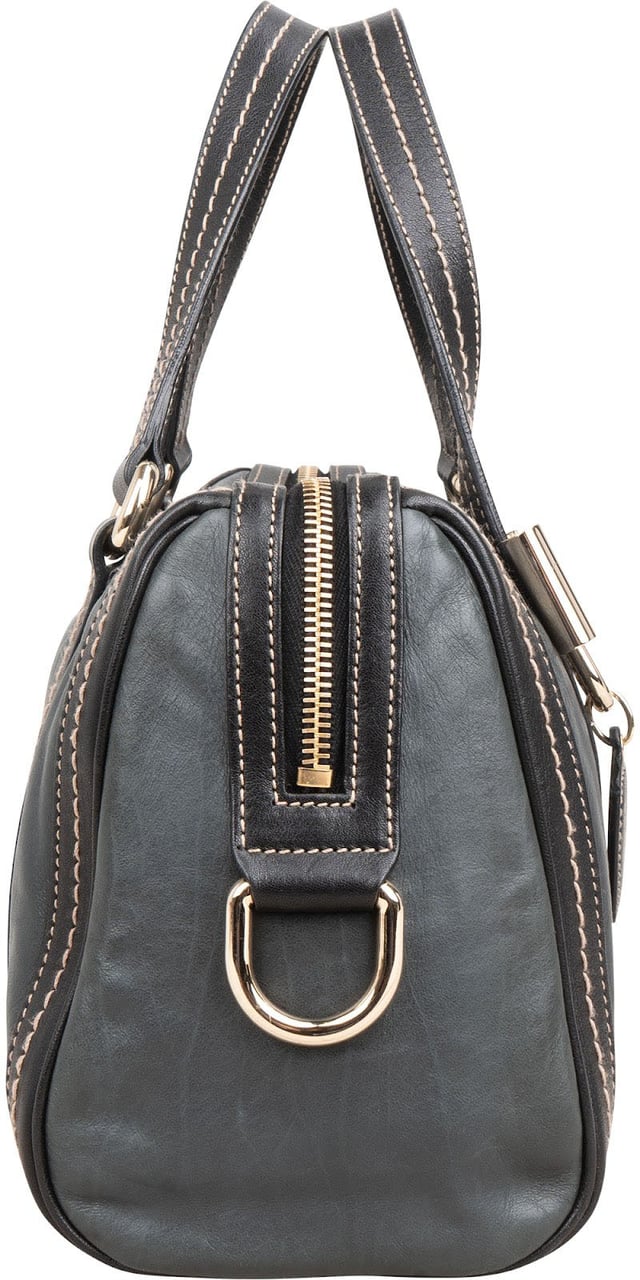 Gucci Leather Duquesa Handbag Zwart