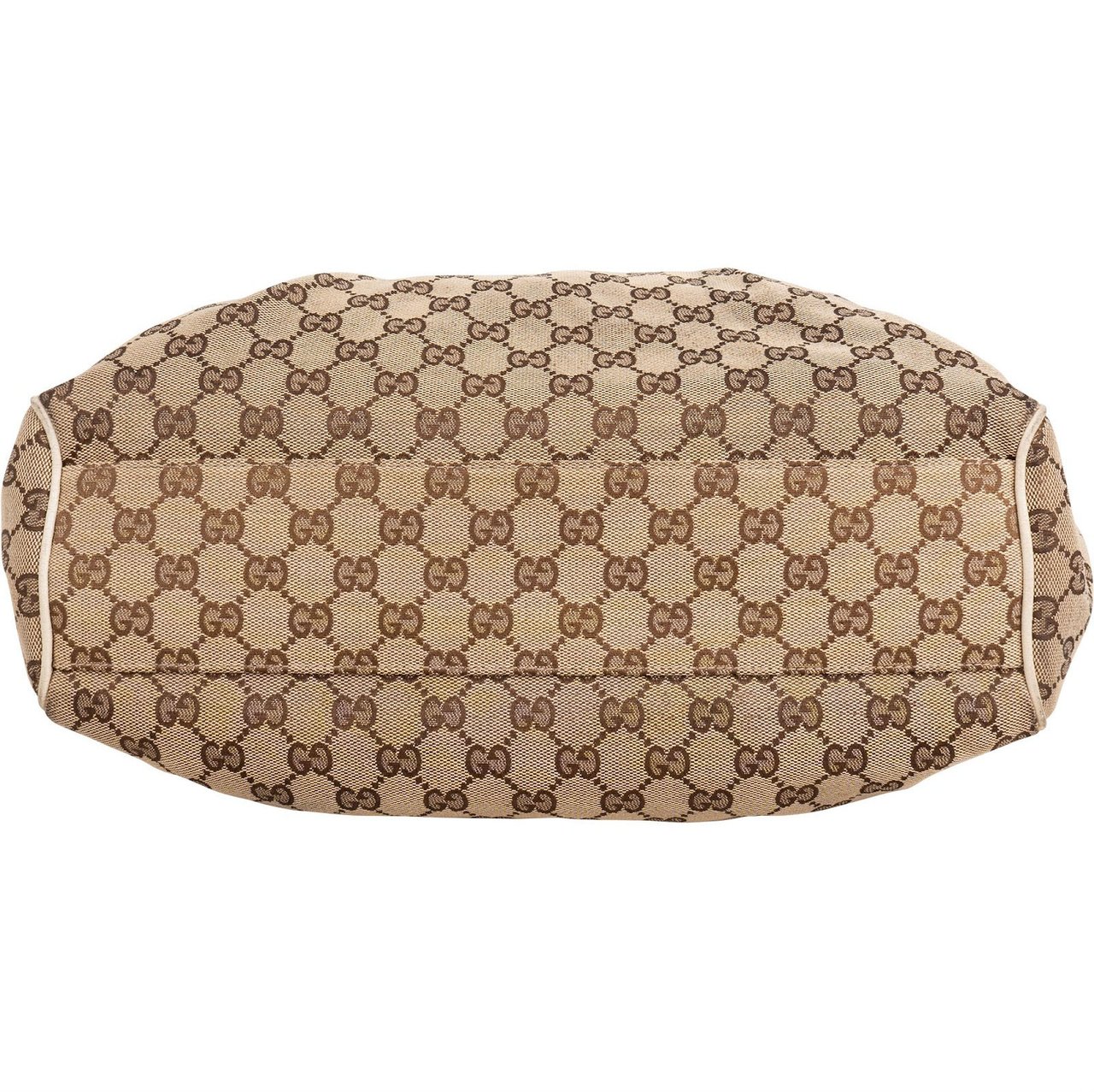 Gucci Monogram GG Canvas Sukey Handbag Beige