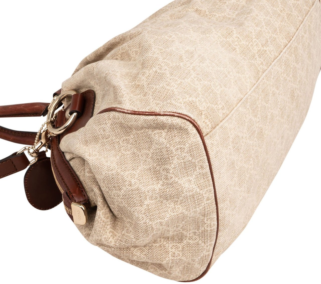 Gucci Monogram GG Sukey Handbag Beige