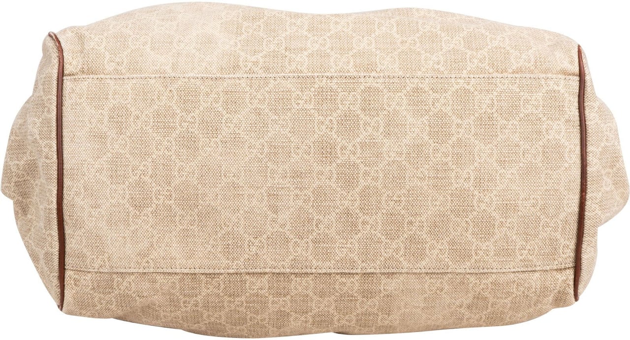 Gucci Monogram GG Sukey Handbag Beige