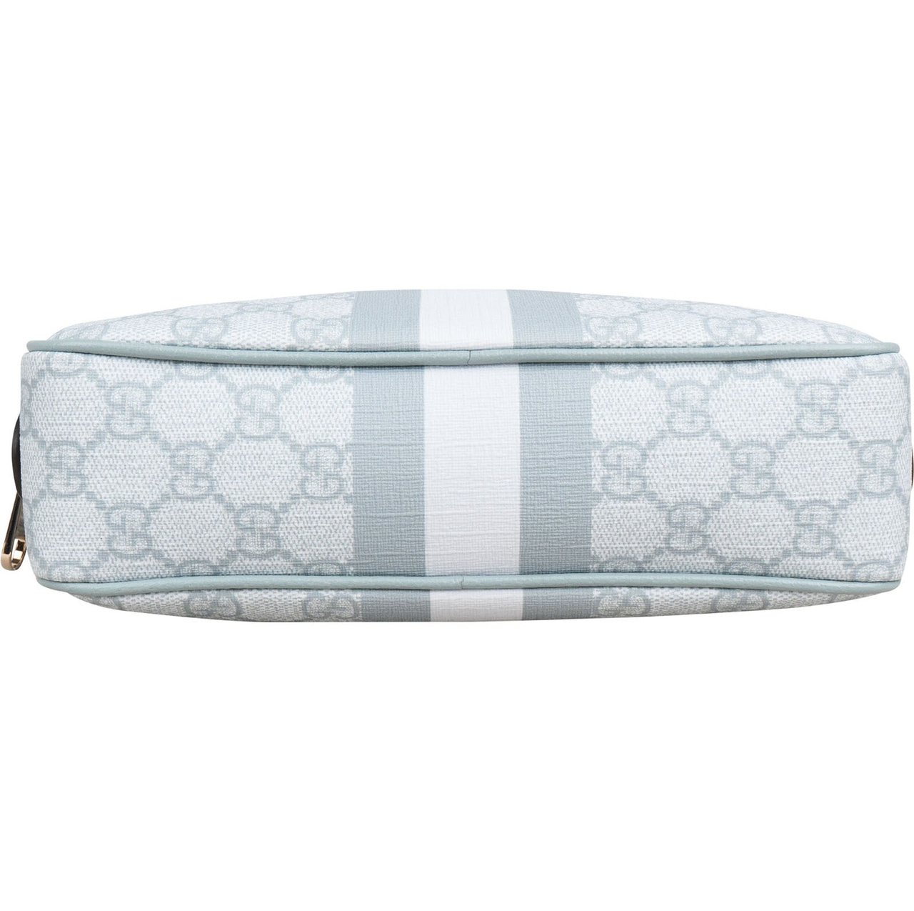 Gucci Supreme Monogram Ophidia GG Cosmetic Case Bag Lichtblauw