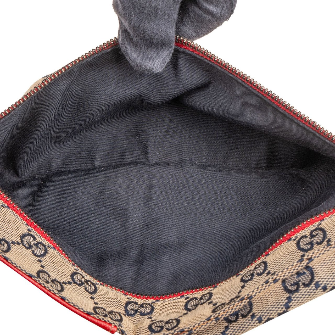 Gucci Monogram GG Canvas Crossbody Belt Bag Beige