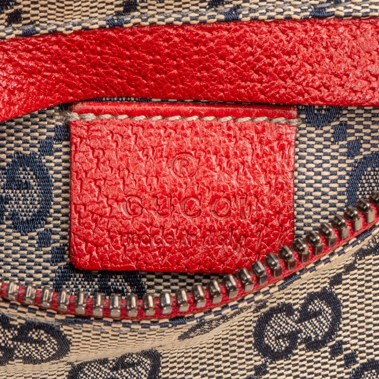 Gucci Monogram GG Canvas Crossbody Belt Bag Beige