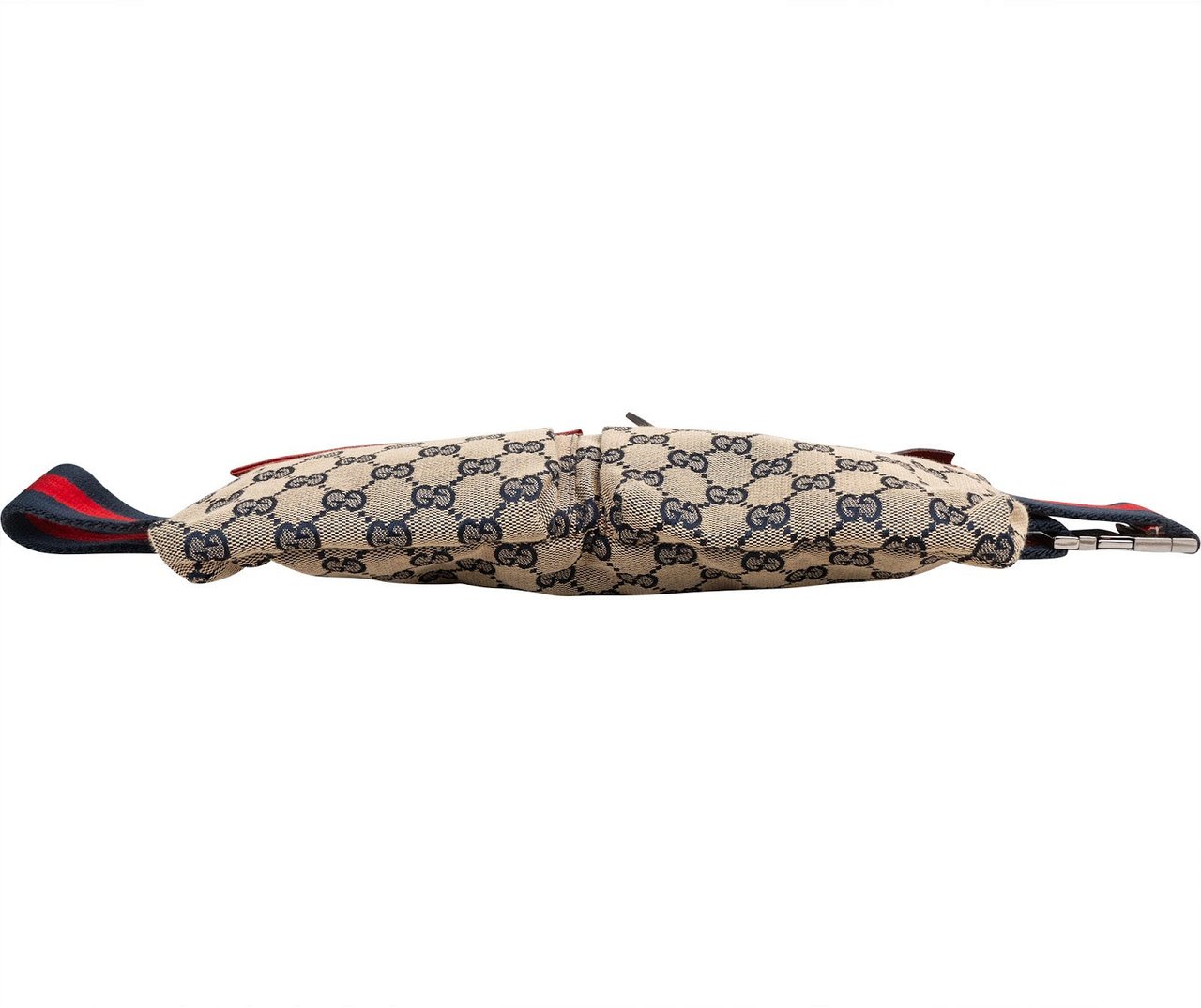 Gucci Monogram GG Canvas Crossbody Belt Bag Beige