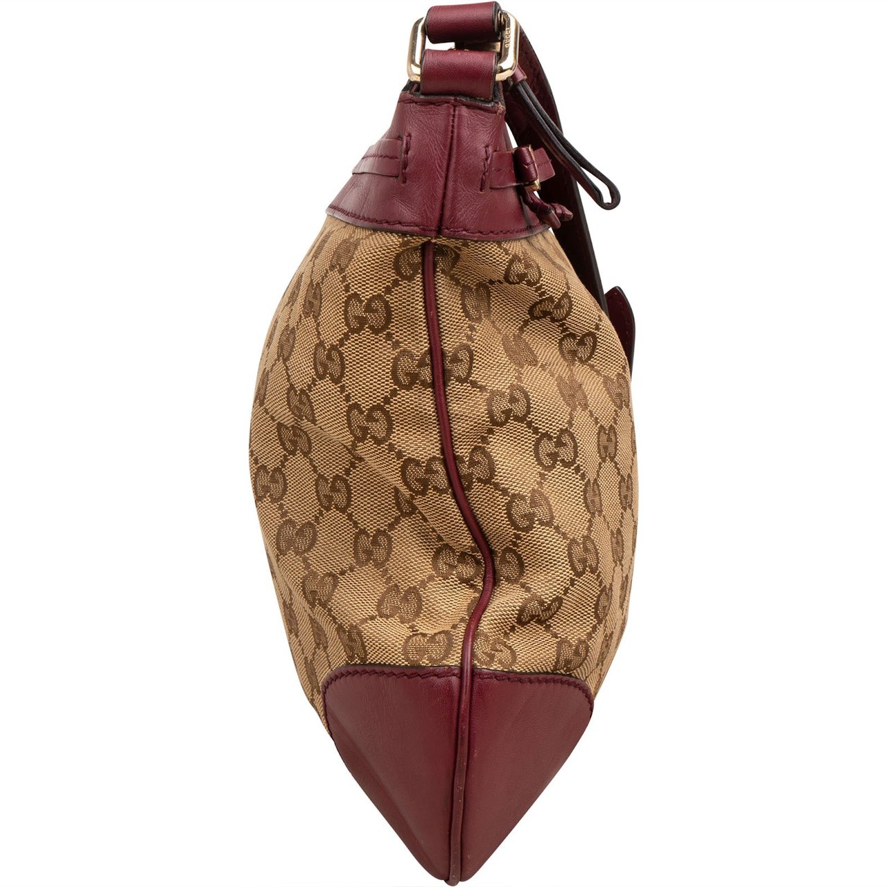 Gucci Monogram GG Canvas Princy Messenger Crossbody Bag Beige