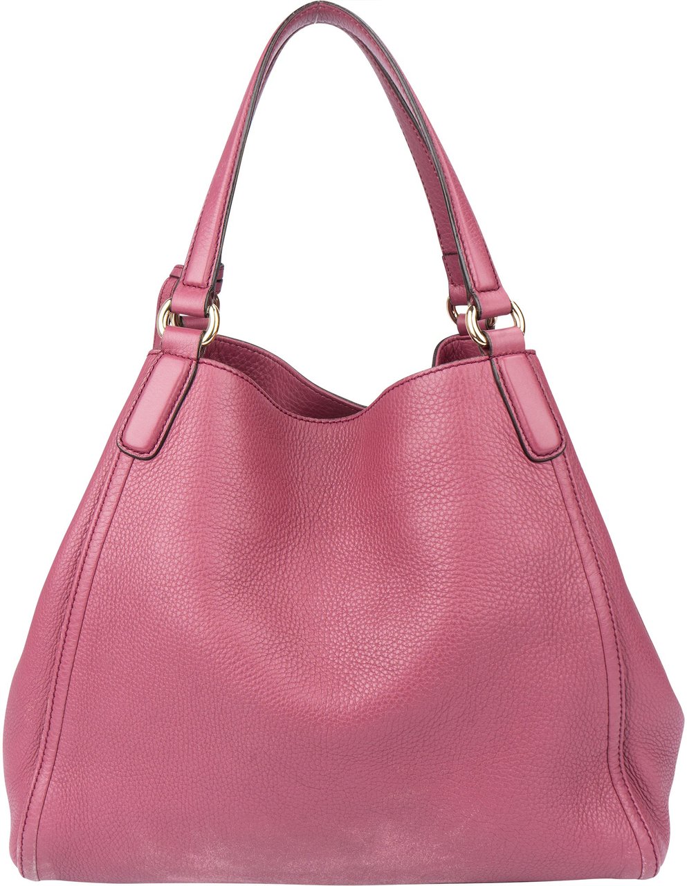 Gucci Gucci Pink Leather GG Soho Handbag Roze