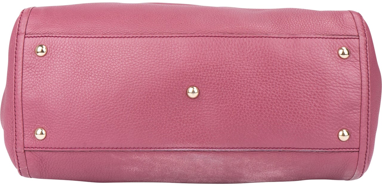 Gucci Gucci Pink Leather GG Soho Handbag Roze