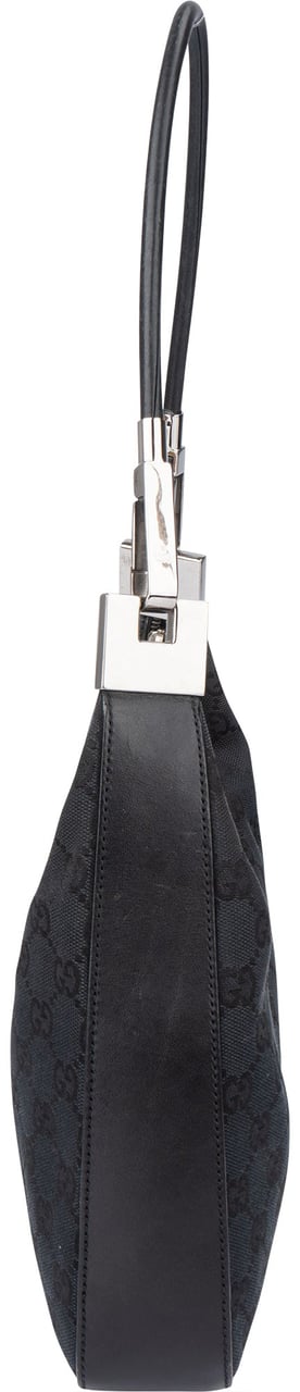 Gucci Gucci GG Monogram Shoulder Bag Zwart