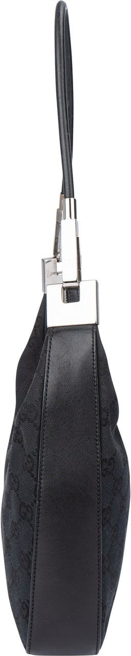 Gucci Gucci GG Monogram Shoulder Bag Zwart