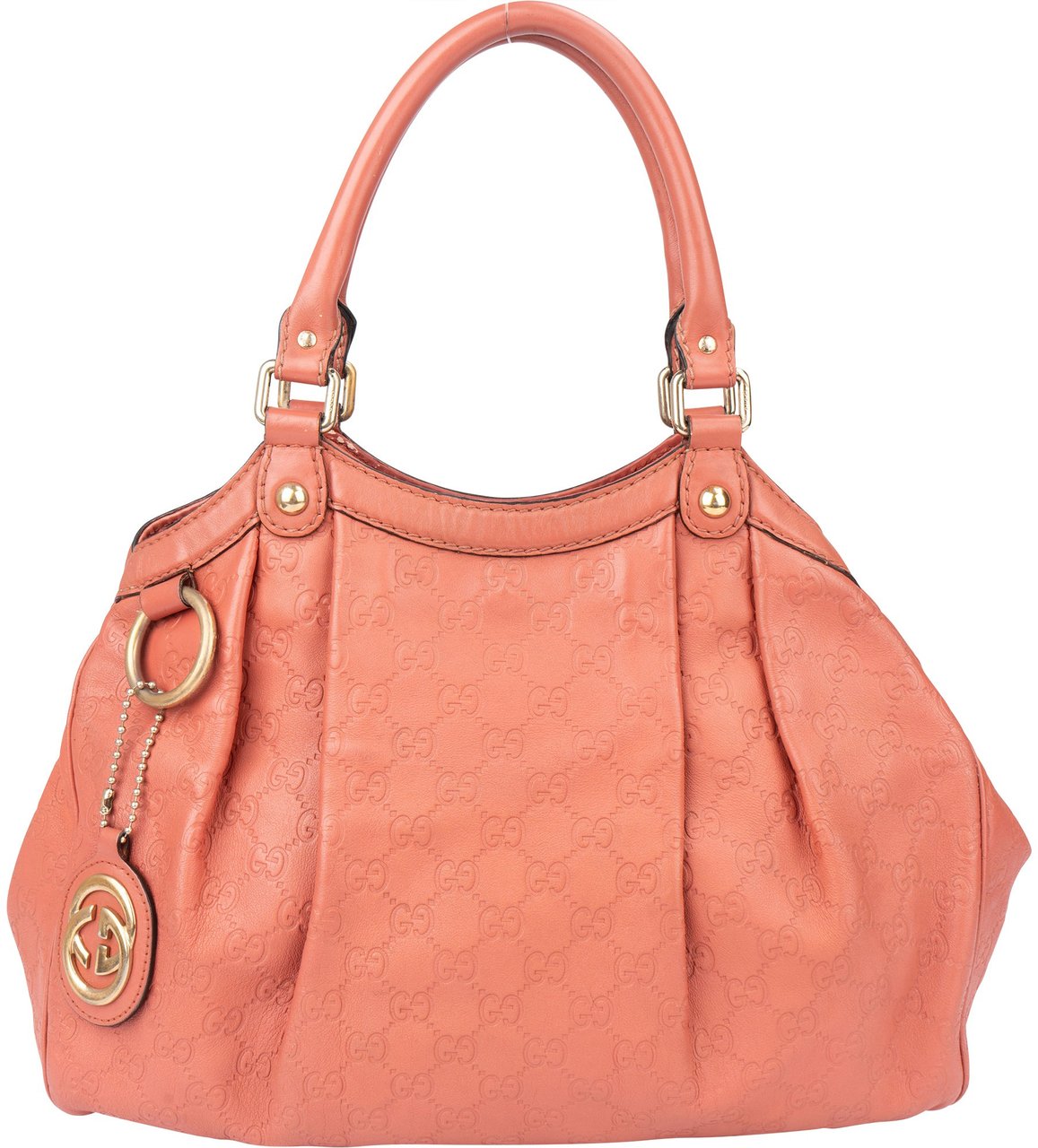 Gucci Gucci GG Monogram Sukey Handbag Oranje