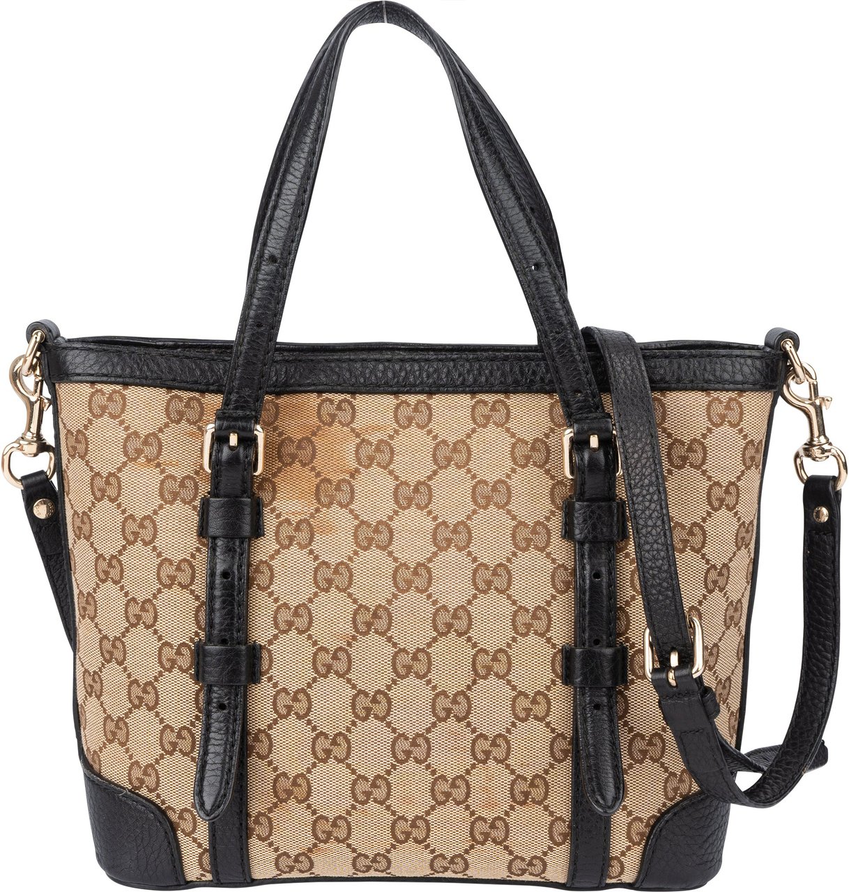 Gucci Gucci GG Monogram Handbag Bruin
