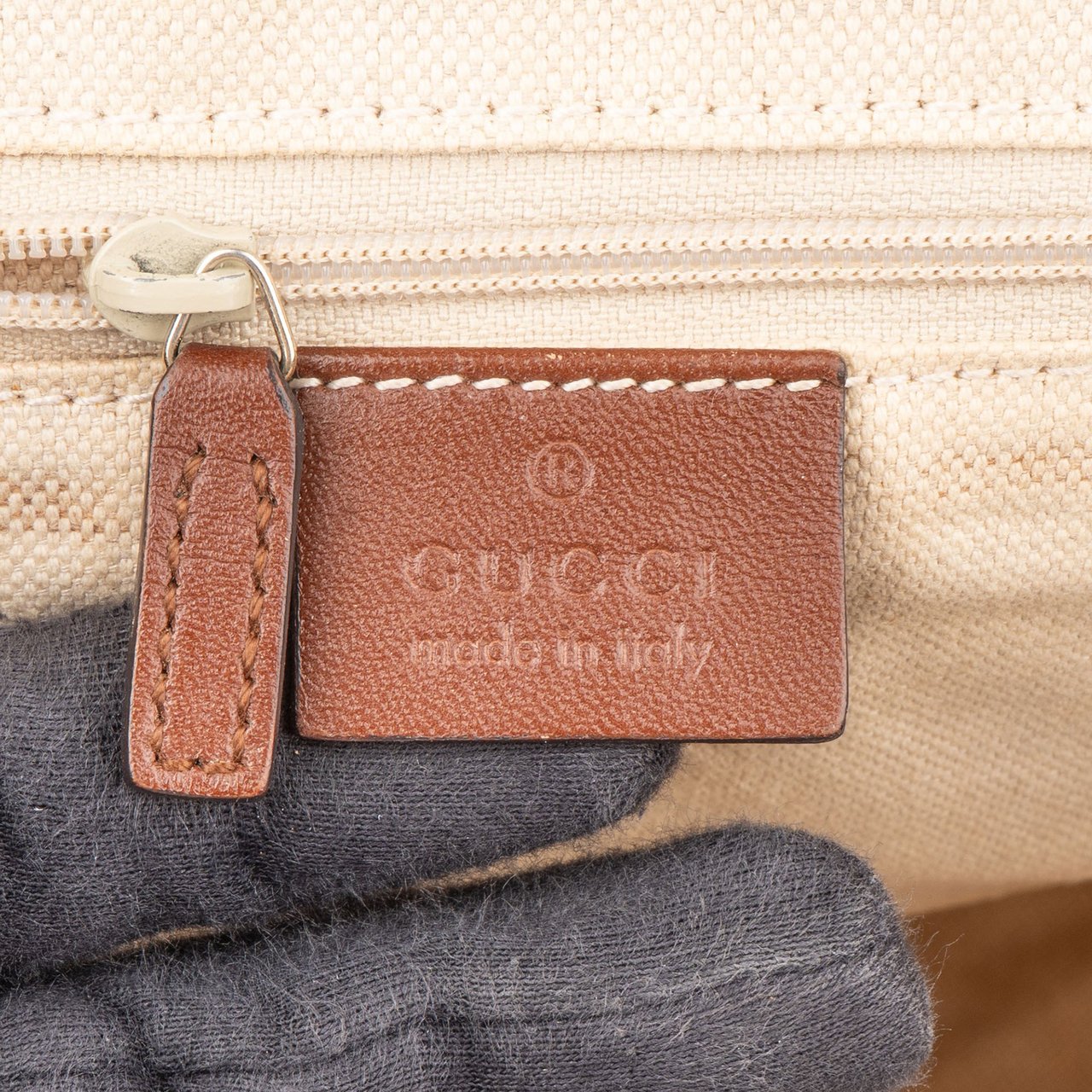 Gucci Gucci GG Monogram Sukey Handbag Beige