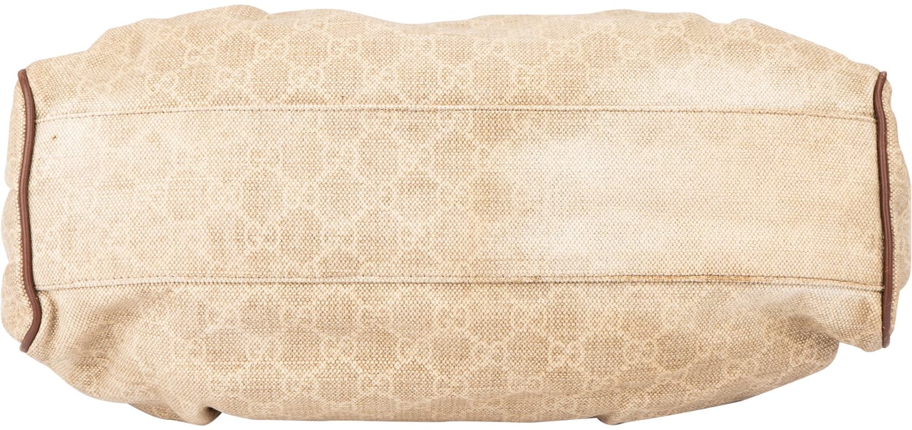 Gucci Gucci GG Monogram Sukey Handbag Beige