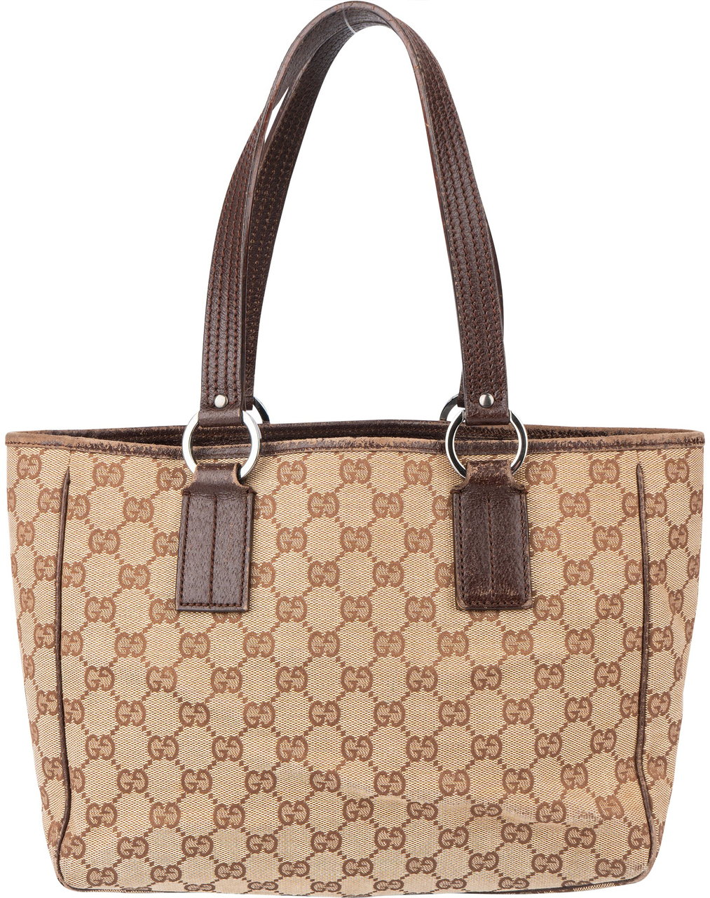 Gucci Gucci GG Monogram Handbag Bruin