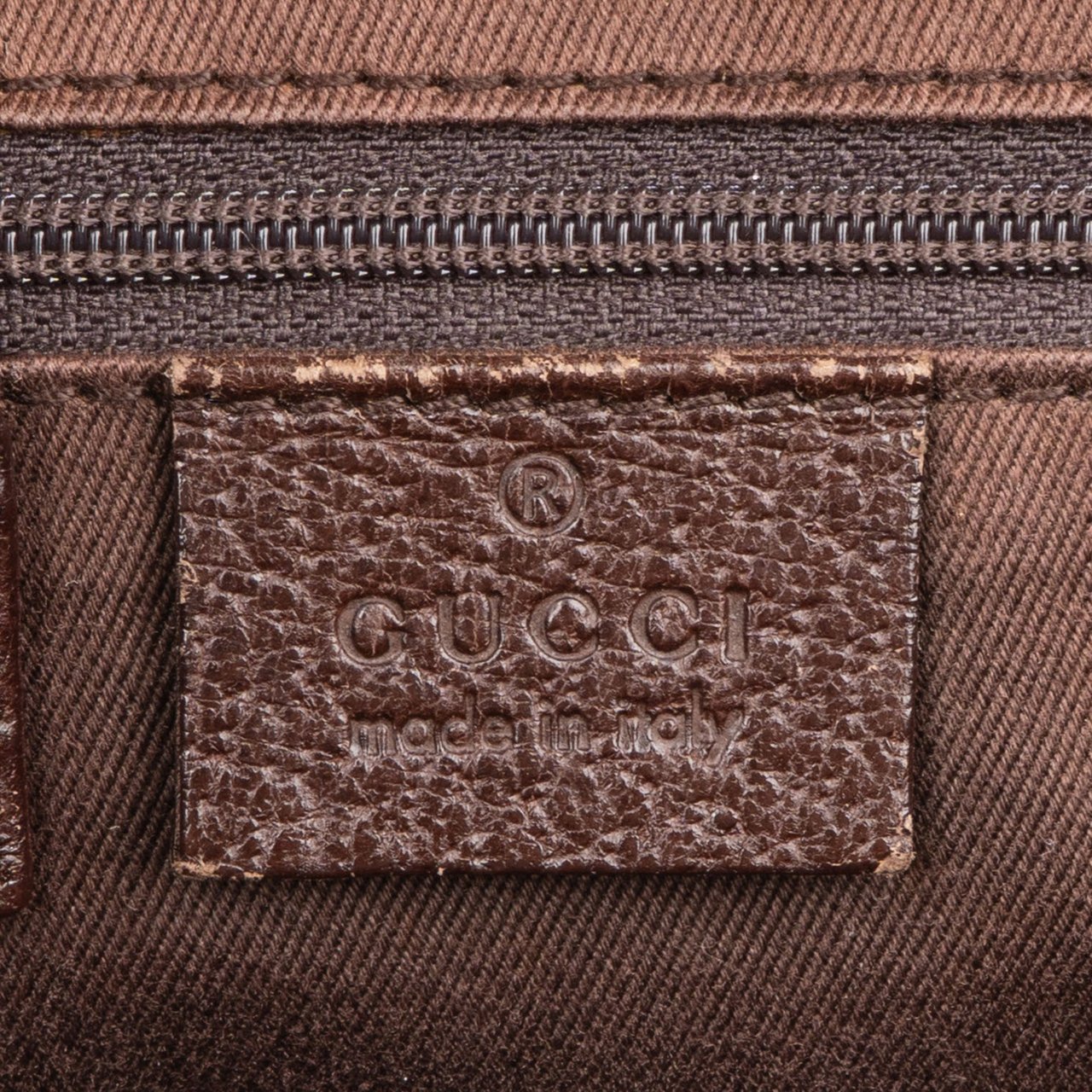 Gucci Gucci GG Monogram Handbag Bruin