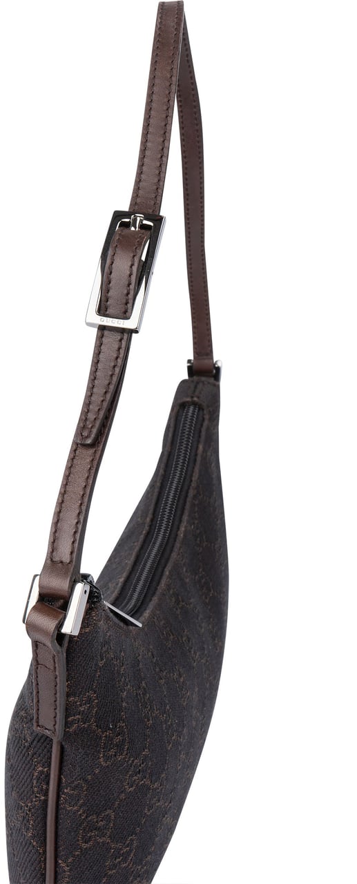 Gucci Gucci GG Monogram Shoulder Bag Bruin