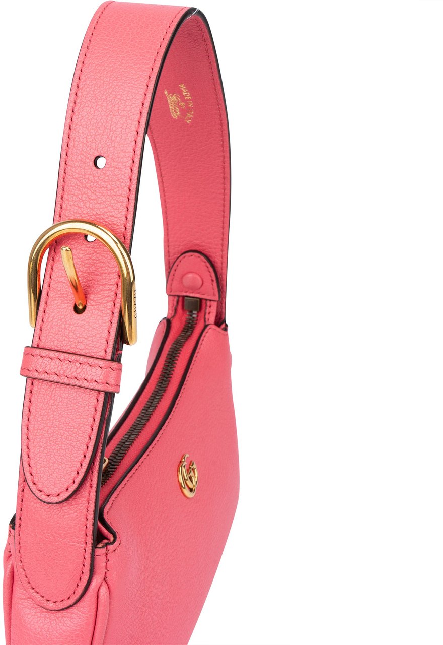 Gucci Pink Leather Aphrodite Handbag Roze
