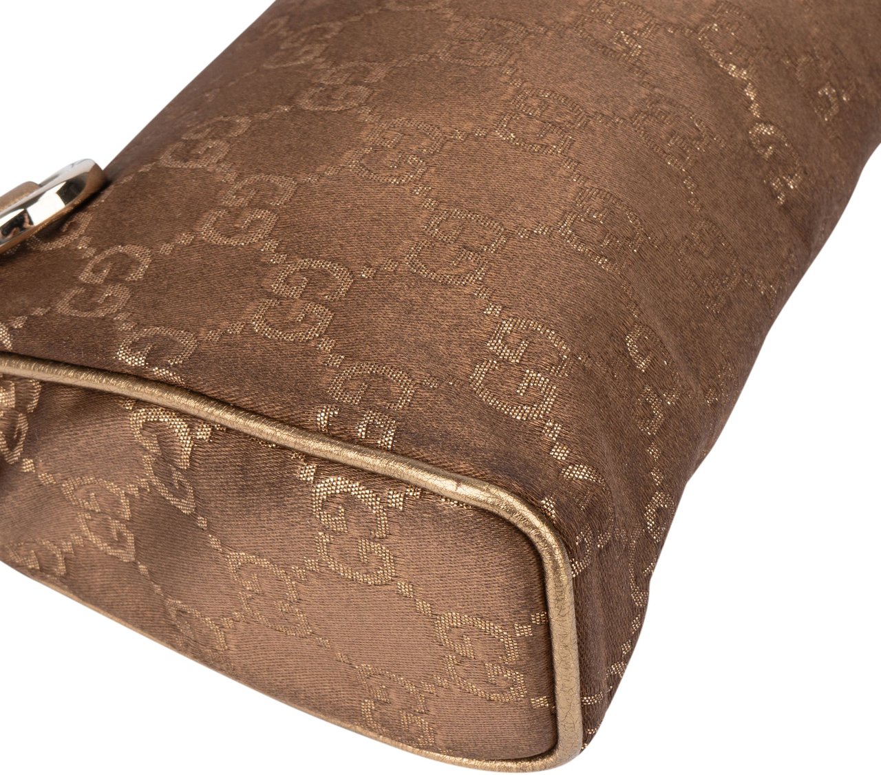 Gucci Gucci GG Monogram Mini Abbey Handbag Bruin