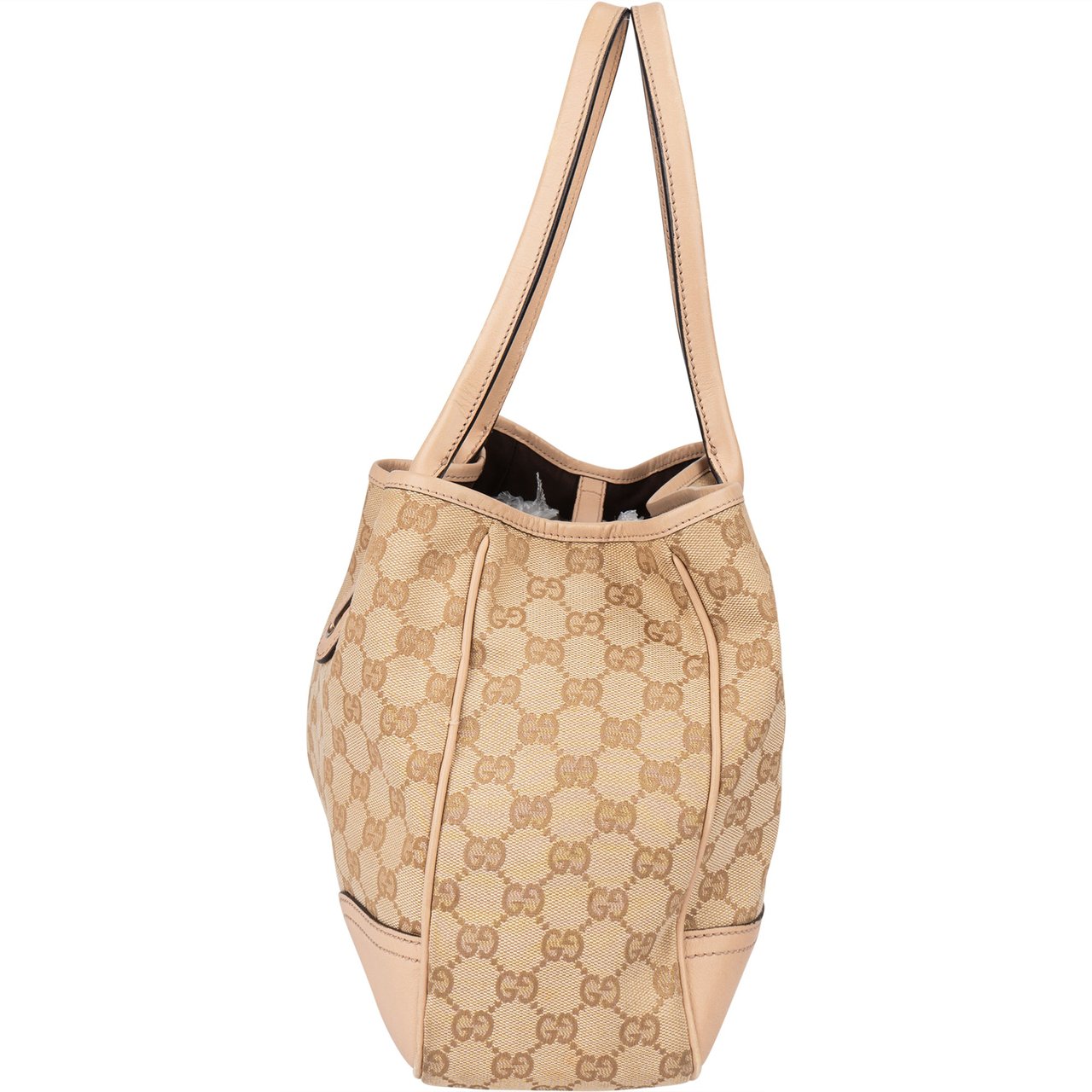 Gucci Gucci GG Monogram Princy Handbag Beige