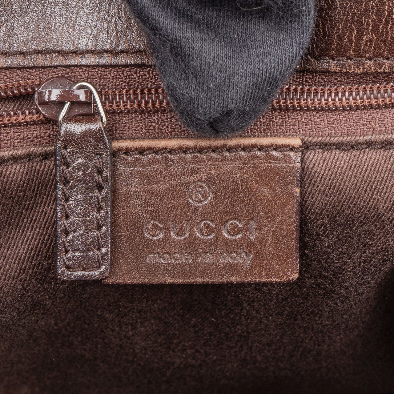 Gucci Gucci GG Monogram Handbag Bruin