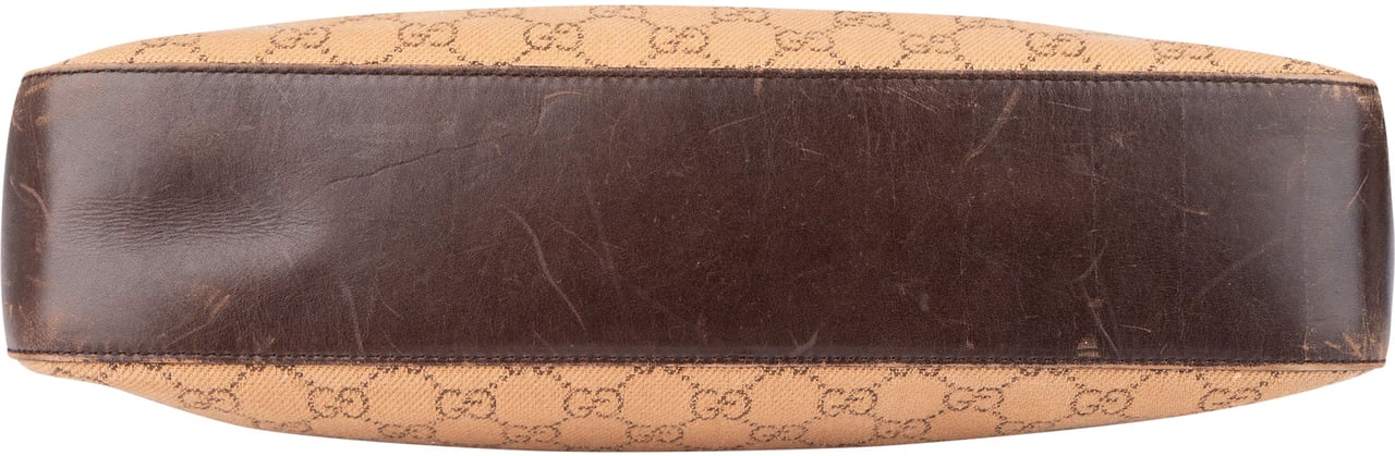 Gucci Gucci GG Monogram Handbag Bruin