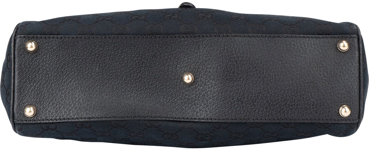 Gucci Gucci GG Monogram Jackie Handbag Zwart
