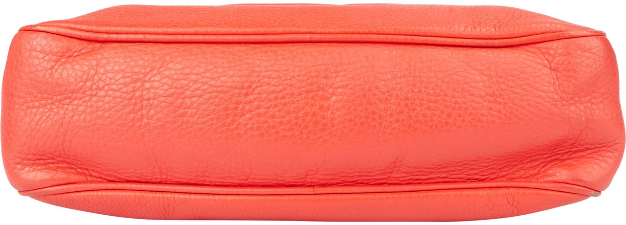 Gucci Leather GG Soho Shoulder Bag Rood