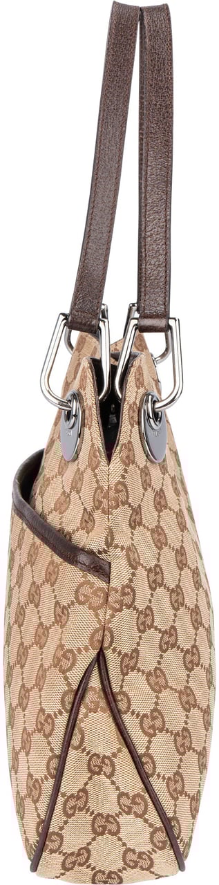 Gucci Gucci GG Monogram Eclipse Handbag Bruin