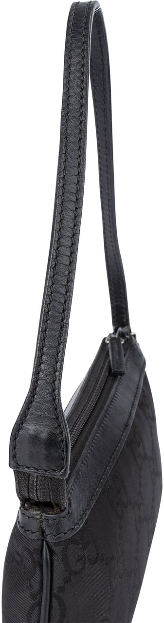 Gucci Gucci GG Monogram Mini Handbag Zwart
